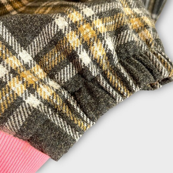 RENEE C Flannel Pants Joggers XL Elastic Waist and Leg Pocket Cabincore EUC - Picture 5 of 10